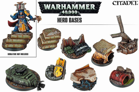 Podstawki - Warhammer 40.000 Hero Bases 