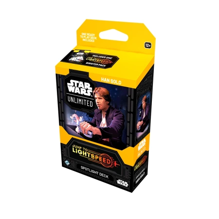 Star Wars Unlimited Jump to Lightspeed Han Solo Spotlight Deck