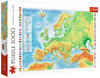 Puzzle 1000 Mapa Fizyczna Europy (Trefl)