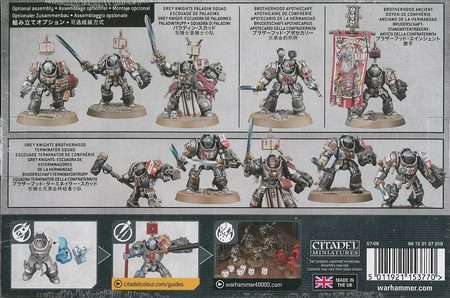 Grey Knights Brotherhood Terminator Squad / Paladin Squad / Brotherhood Apothecary / Brotherhood Ancient