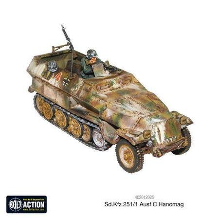 Bolt Action Sd.Kfz 251 ausf C Hanomag