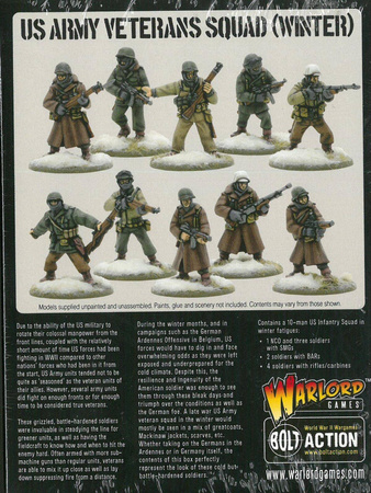 Bolt Action US Army Veterans Squad (Winter)