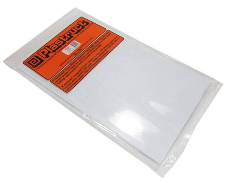 Plastruct 91102 Płyta 178 x 300 x 0.5mm  7 szt.