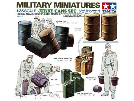 Tamiya 35026 Jerry Cans Set