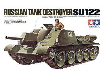 Tamiya 35093 SU122 Rusian Tank Destroyer