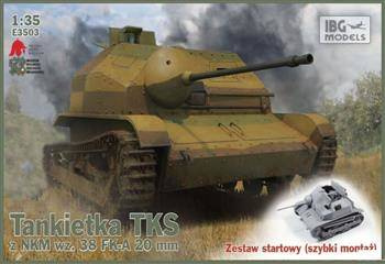 TKS z NKM wz.38 FK-A 20mm - (szybki montaż)