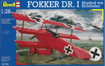 Revell 04774 Fokker Dr.I Manfred von Richthofen model plastikowy do sklejenia i pomalowania