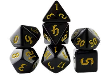 Kości zestaw RPG wzór 605