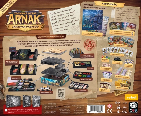 Zaginiona Wyspa Arnak Skrzynia Przygód