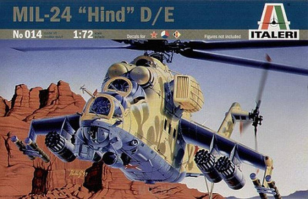 Italeri 0014 Mil Mi-24 Hind D/E