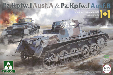 Takom 2145 Pz.Kpfw.I Ausf. A i B 1+1