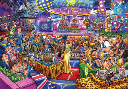 Puzzle 1000 el. Jumbo JUM00019 Wasgij Mystery 25 Eurosound Contest!
