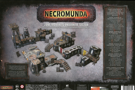 Necromunda Zone Mortalis Underhive Sector sceneria