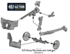 Bolt Action US Army M1 57mm Anti-Tank Gun