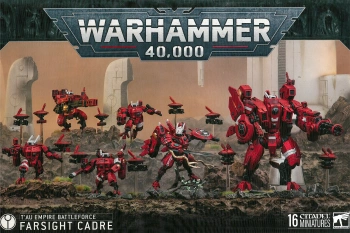 Tau T'au Empire Battleforce Farsight Cadre