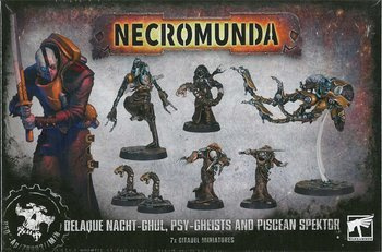 Necromunda: Delaque Nacht-Ghul and Psy-Gheists