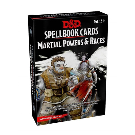 D&D 5.0 Spellbook Cards Martial Powers Races