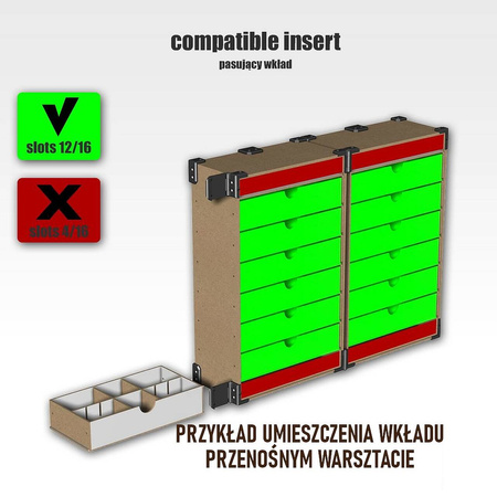 HobbyZone OPI01 Przenośny Warsztat Hobbystyczny - Wkład Uniwersalny