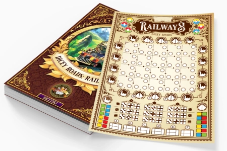 Dicepen 5 Dicey Roads Railways wykreślanka