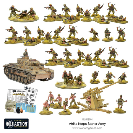 Bolt Action German Afrika Korps Starter Army