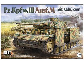 Takom 8002 PZ.Kpfw.III Ausf.M mit schurzen