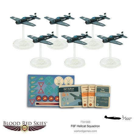 Blood Red Skies U.S. F6F Hellcat Squadron