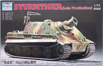 Trumpeter 07247 Sturmtiger Late Production