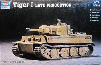 Trumpeter 07244 Tiger I Late Production