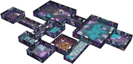 Tenfold Dungeon The Underdark Podmrok - przestrzenna sceneria RPG