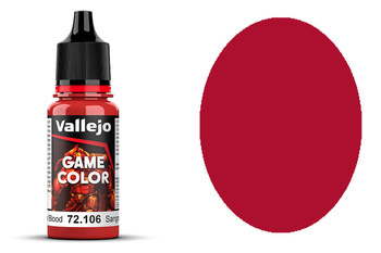 Farba Vallejo Game Color 20 72106 Scarlet Blood