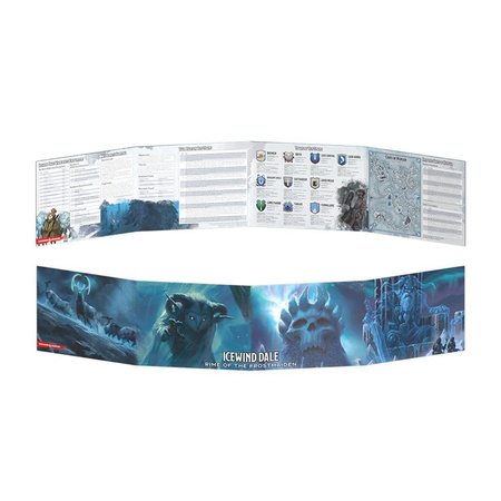 D&D 5.0 Rime of The Frostmaiden Master Screen