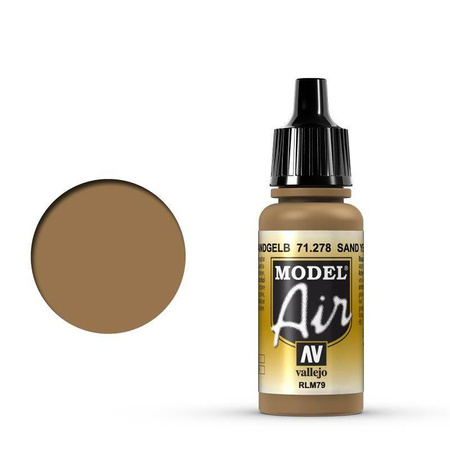 Farba Vallejo Air 71278 Sand yellow RLM79