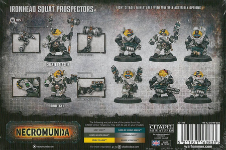 Necromunda Ironhead Squat Prospectors