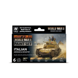 Vallejo 70209 Zestaw farb Italian Armour&Infantry