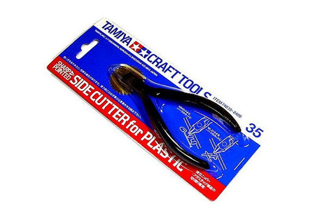 Tamiya 74035 Sharp Pointed Side Cutter for Plastic
