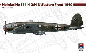 Hobby 2000 Heinkel He-111 H-2/H-3 Western Front model plastikowy do sklejenia i pomalowania