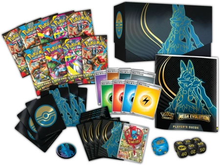 Pokemon TCG Mega Evolution Elite Trainer Box Mega Lucario