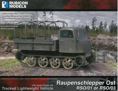 Rubicon Models 280128 Raupenschlepper Ost RSO/01