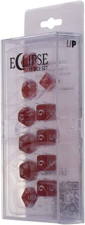 Komplet kości RPG Eclipse Apple Red (UltraPro)