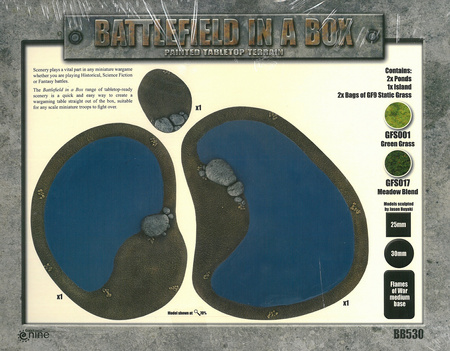 Battlefield in a Box BB530 Ponds - Sadzawki
