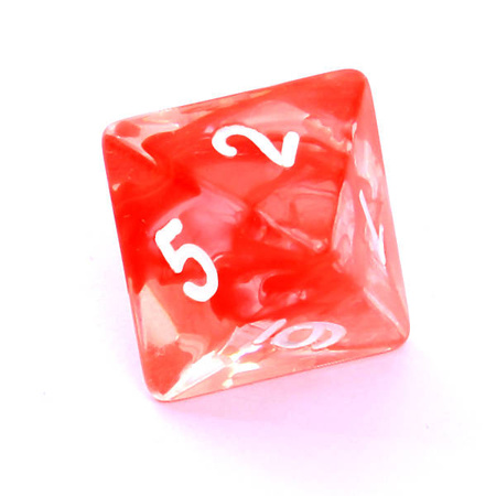 Zestaw kości REBEL RPG - Nebula - Czerwone