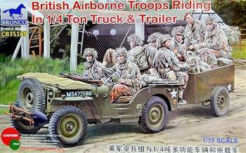 Bronco CB35169 British Airborne Troops Riding