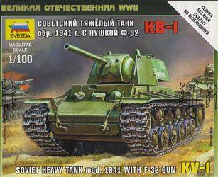 Zvezda 6190 KV-I Soviet Heavy Tank mod. 1941