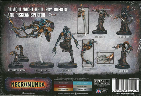 Necromunda: Delaque Nacht-Ghul and Psy-Gheists