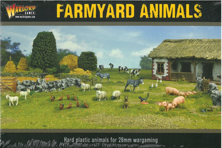 Farmyard Animals - zwierzęta hodowlane w skali 28mm (1:56)