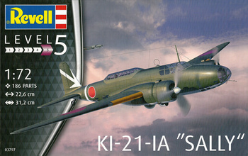 Revell 03797 Ki-21-IA "Sally" model plastikowy do sklejenia i pomalowania