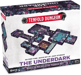 Tenfold Dungeon The Underdark Podmrok - przestrzenna sceneria RPG