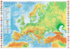 Puzzle 1000 Mapa Fizyczna Europy (Trefl)