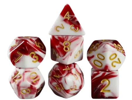 Kości zestaw RPG wzór 624