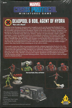 Marvel Crisis Protocol Deadpool & Bob Agent of Hydra